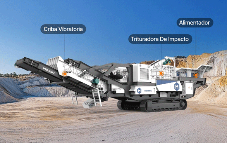 ANDAMINE APYL3-F-Trituradora-de-Impacto-Movil-Sobre-Orugas