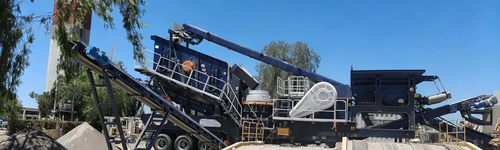 Trituración Móvil 4 en 1 de ANDAMINE en Argentina banner